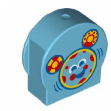 LEGO® DUPLO® 6521871 MED AZUUR BLAUW - M-51-D LEGO®  DUPLO® 1x2x2  BLEU AZURE MOYEN