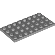 LEGO® 4x8 LICHT GRIJS