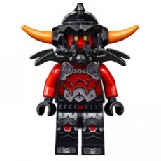 LEGO®  Nexo Knights minifig NEX005 - L-2-F LEGO® Minifiguur Nexo Knight Ash Attacker met wapen