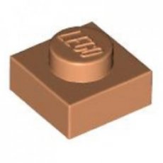 LEGO® plaat 1x1 MEDIUM AZUUR BLAUW