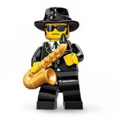 LEGO® Saxophone Player - Complete Set