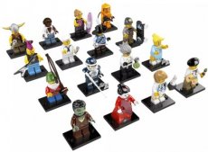 LEGO® 8804  complete set van 16 verschillende minifigs serie 4