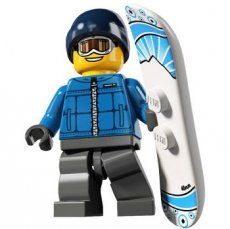 LEGO® Serie 5 N°16 LEGO® Snowboarder Guy - Complete Set (sans les Instructions)