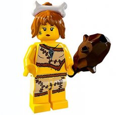 LEGO® Serie 5 N° 5 LEGO® Cave Woman - Complete Set