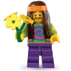 LEGO® Serie 7 N°11 LEGO® Hippie - Complete Set