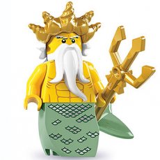 LEGO® Serie 7 N° 5 LEGO® Ocean King - Complete Set