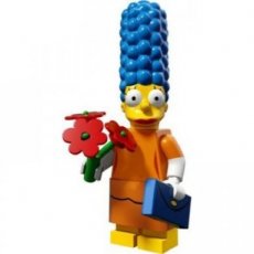 LEGO® N° 02 Marge Simpson with orange dress - Complete Set