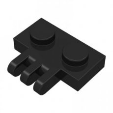 LEGO® scharnierplaat 1x2  ZWART